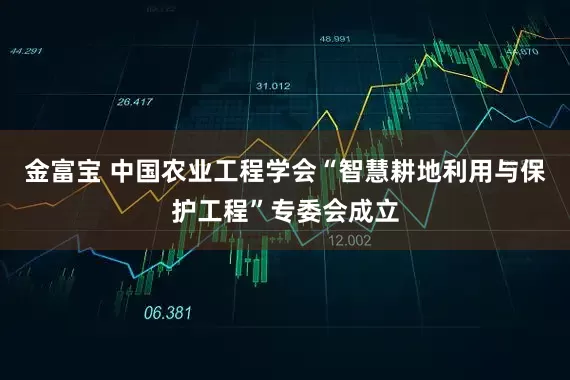 金富宝 中国农业工程学会“智慧耕地利用与保护工程”专委会成立