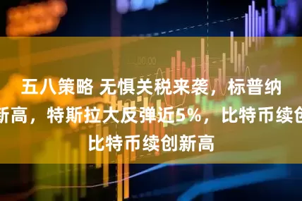 五八策略 无惧关税来袭，标普纳指齐新高，特斯拉大反弹近5%，比特币续创新高