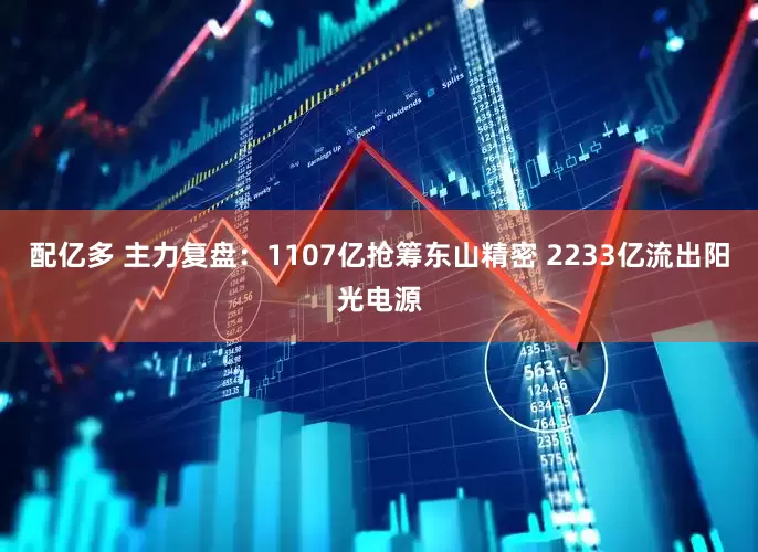 配亿多 主力复盘：1107亿抢筹东山精密 2233亿流出阳光电源